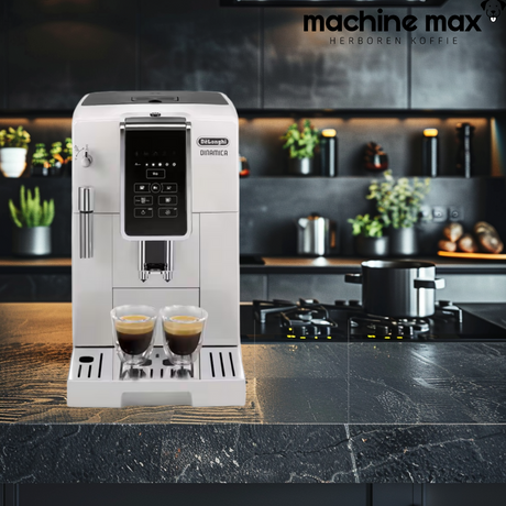 Delonghi ECAM 35035 weiße Kaffeemaschine – generalüberholt, 12 Monate Garantie