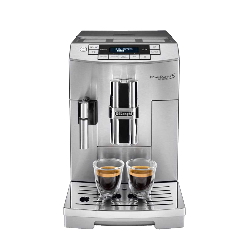 Delonghi Ecam 26455 PrimaDonna Kaffeemaschine – Generalüberholt, 12 Monate Garantie