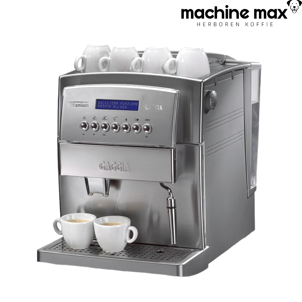 Gaggia Titanium Kaffeemaschine – Gebrauchsspuren, generalüberholt, 12 Monate Garantie