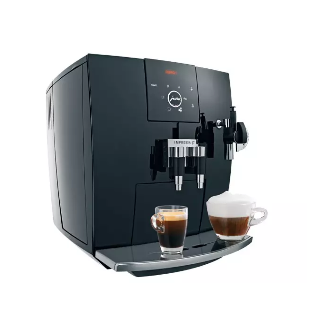 Jura Impressa J7 Black Kaffeemaschine – Generalüberholt, 12 Monate Garantie