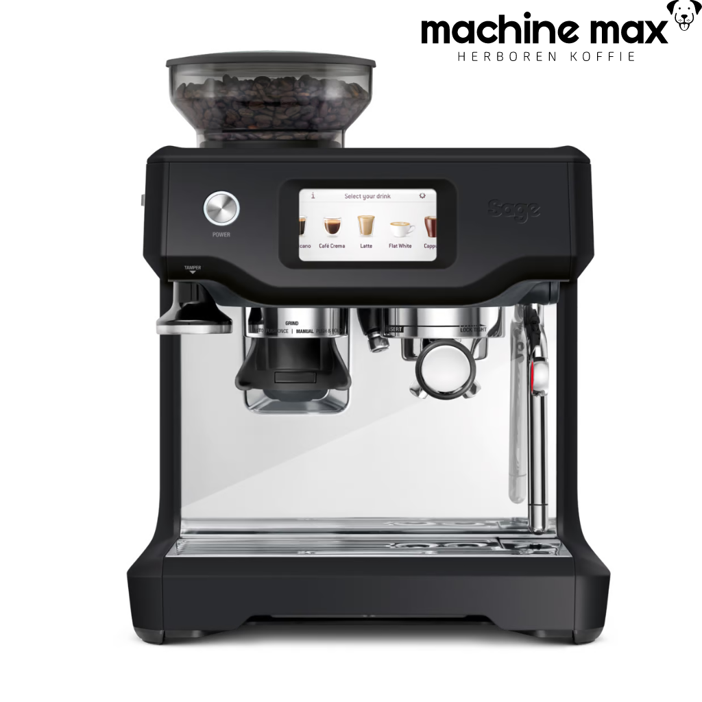 Sage The Barista Touch SES880 BSS Kaffeemaschine – generalüberholt, neuwertig, 12 Monate Garantie