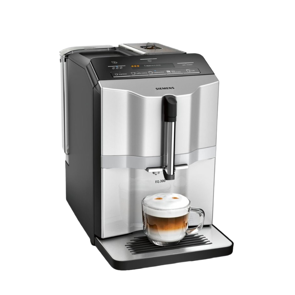 Siemens EQ3 S300 Silber Kaffeemaschine – generalüberholt, 12 Monate Garantie