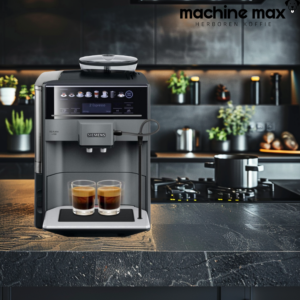 Siemens EQ6 Plus S100 Koffiemachine - Gereviseerd, 12 Maanden Garantie