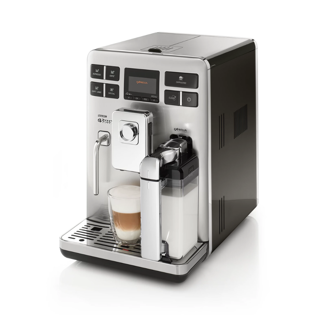 Saeco Exprelia Evo HD8855 Kaffeemaschine – Generalüberholt, 12 Monate Garantie